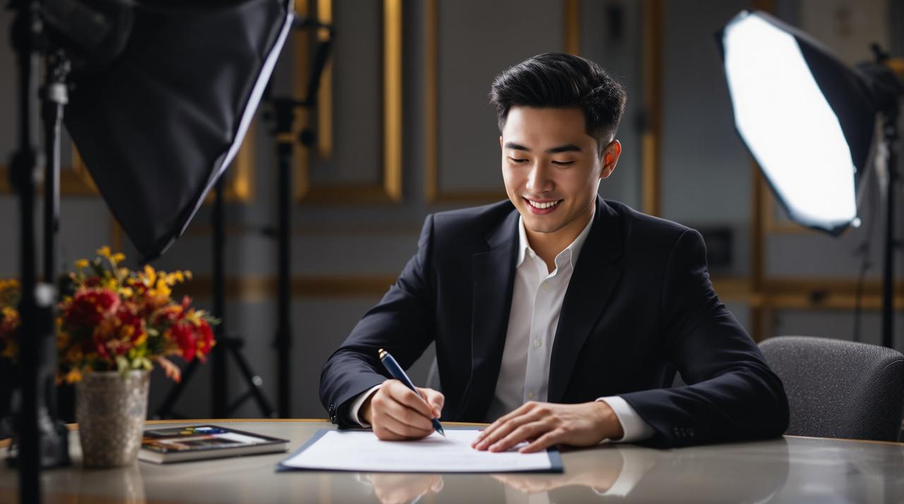 新生代演员苏晨正式签约光棍影院，开启全新艺术征程